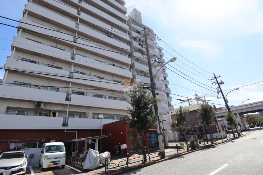 ヴェラハイツ隅田公園外観3｜ヴェラハイツ隅田公園は昭和63年築、11階建てのマンションです。