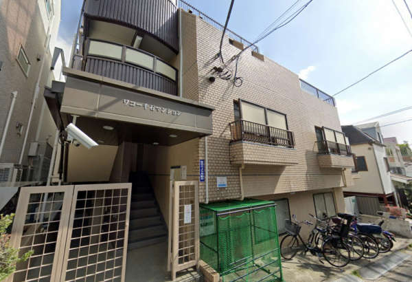 ワコー千石マンション外観２｜ワコー千石マンションは昭和57年築、4階建てのマンションです。エレベーターはありません。