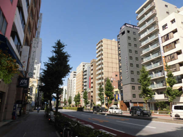 リビオレゾン浅草橋 (8)｜リビオレゾン浅草橋は浅草橋駅東口をでた江戸通り沿いにあります。