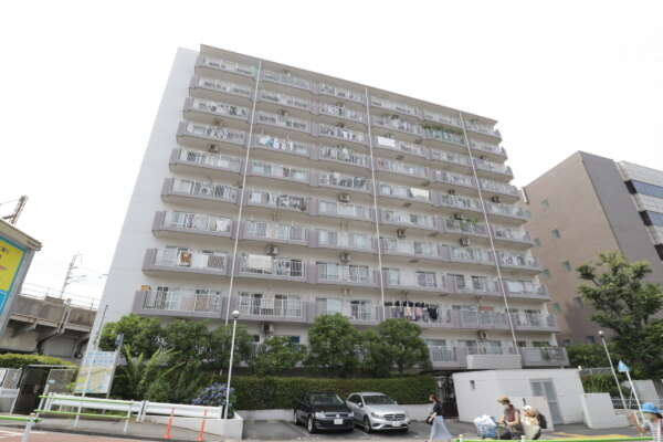 ソレイユ田町外観1｜ソレイユ田町は昭和57年築、11階建てのマンションです。