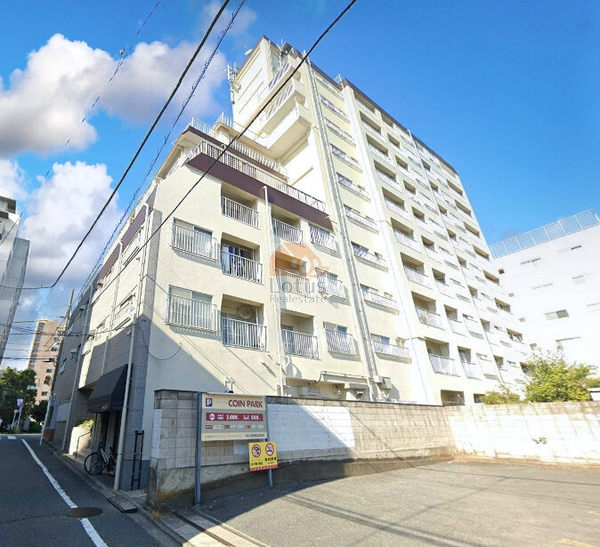 成城エコーハイツ外観４｜成城エコーハイツは昭和48年築、10階建のマンションです。