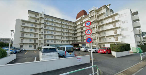 久我山スカイマンション外観４｜久我山スカイマンションは昭和５０年築、７階建てのマンションです。