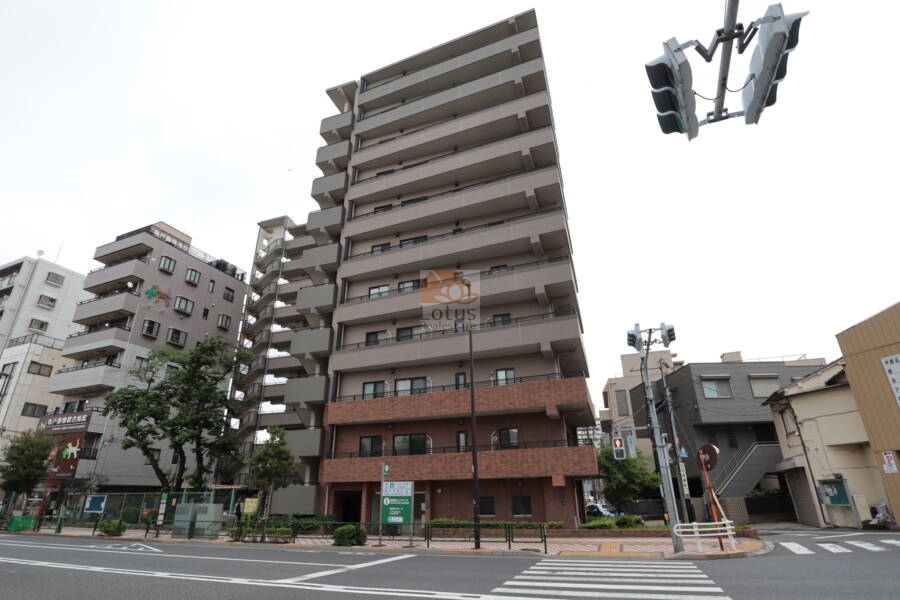 クレストフォルム亀戸グランステージ外観1｜クレストフォルム亀戸グランステージは平成１２年完成の１１階建てのマンションです。