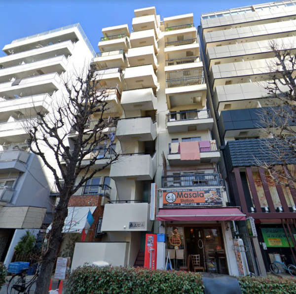 最上ビル外観２｜最上ビルは昭和５３年築、８階建てのマンションです。