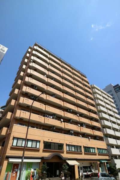 ライオンズプラザお茶の水外観4｜ライオンズプラザお茶の水は昭和５８年６月完成の１３階建ての大規模マンションです。「史跡　湯島聖堂」が目の前にあり、「神田明神」が近くにある立地です。