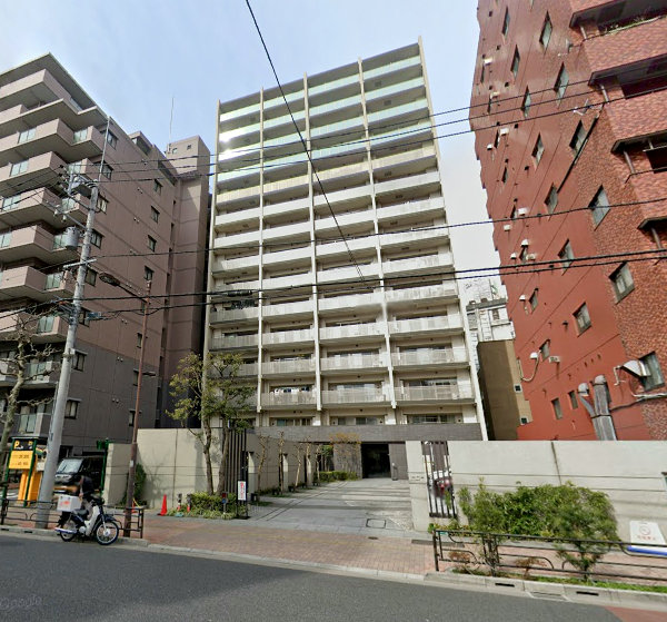 イニシア上野根岸外観２｜イニシア上野根岸は平成２４年築、１５階建てのマンションです。鶯谷駅、入谷駅、上野駅も利用可です。