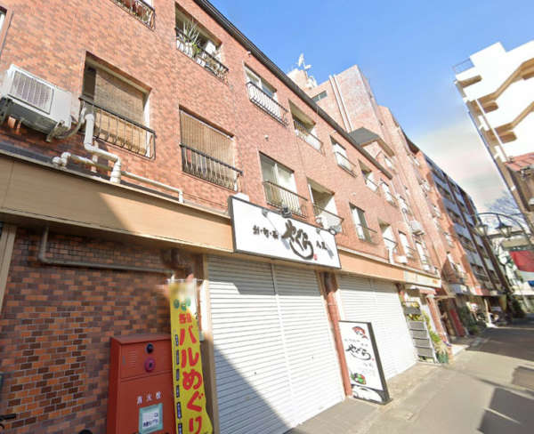 サンハイツ八幡山外観３｜サンハイツ八幡山は昭和５３年築、６階建てのマンションです。京王線「八幡山」駅から近くて利便性の良い立地です。