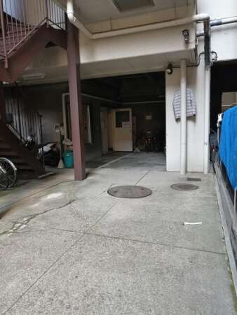 巣鴨第２ＳＹマンション共用部 (9)｜ごみ置き場です。