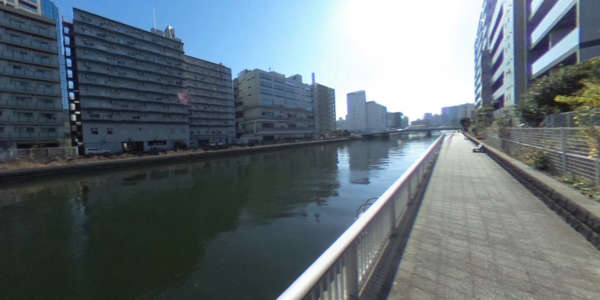 ニューハイム田町周辺｜ニューハイム田町は芝浦の運河に面した立地です。