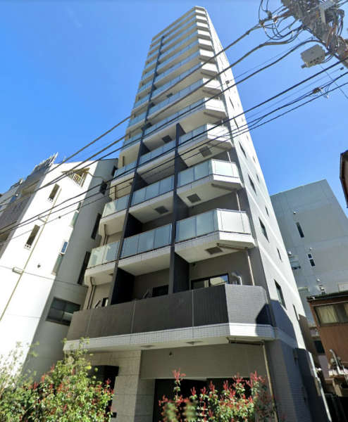 ジーベック上野外観１｜ジーベック上野は平成３１年築、１４階建てのマンションです。上野駅徒歩圏内です。