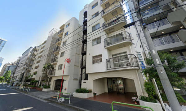 ニューハイム田町外観１｜北西側の外観です。