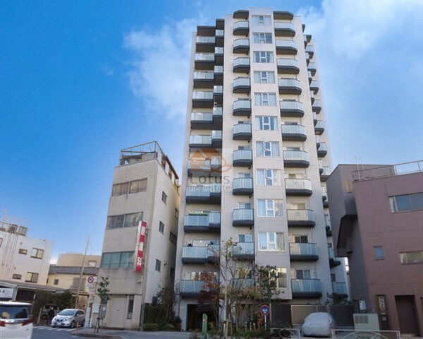 レ・ジェイド東向島外観4 (1)｜レ・ジェイド東向島は平成２６年築、１２階建てのマンションです。
