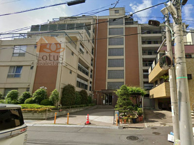 三田第２コーポラス外観２｜三田第２コーポラスは昭和４５年築、８階建てのマンションです。