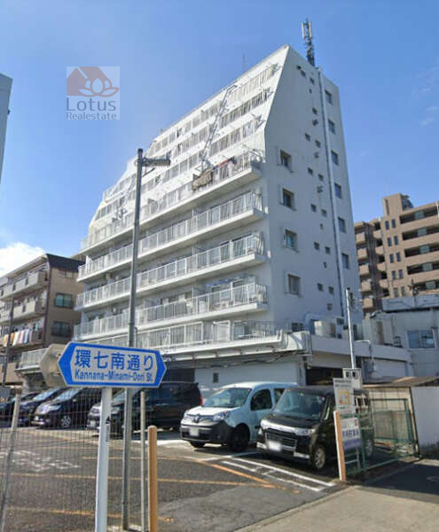 亀有中川マンション外観４｜亀有中川マンションは昭和４９年築、９階建てのマンションです。