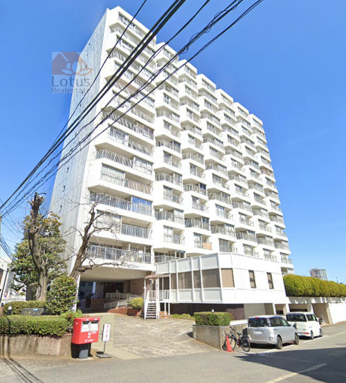 目黒プラザ外観１｜目黒プラザは昭和46年築、16階建てのマンションです。