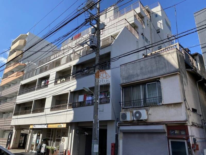 戸越公園マンション外観２｜戸越公園マンションは昭和45年築、8階建のマンションです。