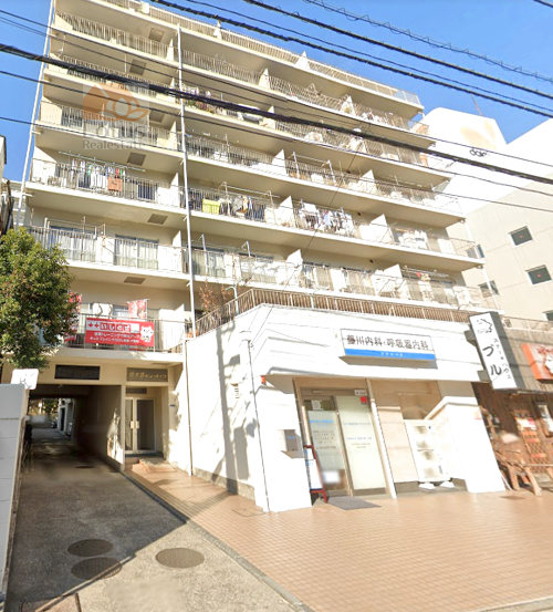 西大島ビューハイツ外観１｜西大島ビューハイツは昭和55年築、9階建てのマンションです。西大島駅から徒歩5分圏内です。