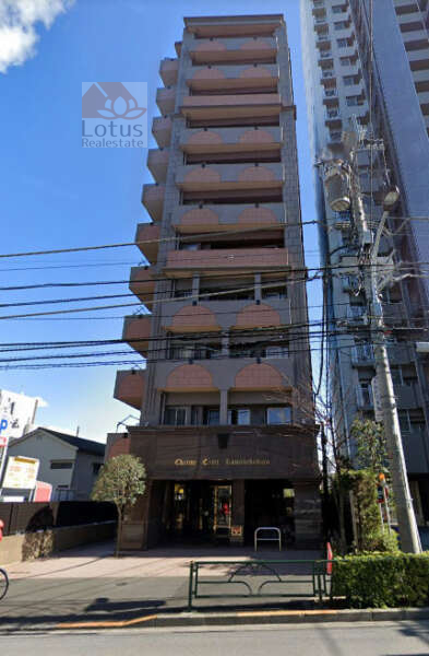 シャルムコート上池袋外観６｜シャルムコート上池袋は平成13年築、12階建てのマンションです。明治通り沿いに立地します。