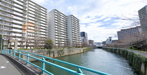 北品川ホームズ外観２｜目黒川に面した立地です。