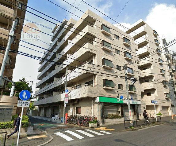 マートルコート東中野外観１｜マートルコート東中野は昭和６２年築、８階建てのマンションです。落合駅、東中野駅が徒歩圏内です。