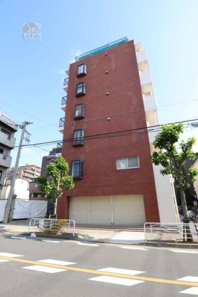 ＧＳハイム亀戸外観3｜建物は整備された街路に面しています。