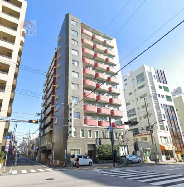 吉田マンション外観１｜吉田マンションは昭和４９年築、１１階建てのマンションです。