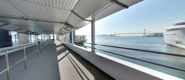 日の出桟橋２｜日の出桟橋まで徒歩6分です。浅草、お台場海浜公園、東京ビッグサイト、バレットタウン行きを運航しています。