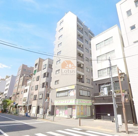 クレストホーム根津外観６ (1)｜クレストホーム根津は平成7年築、10階建てのマンションです。