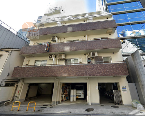 サンパークマンション本郷外観４｜サンパークマンション本郷は昭和55年築、8階建てのマンションです。本郷三丁目、湯島、御茶ノ水駅が徒歩圏内です。