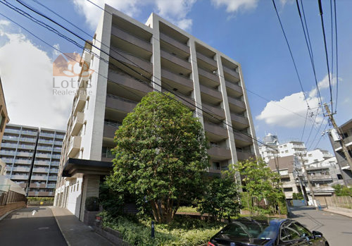 パークハウス中野広町外観３｜パークハウス中野広町は平成20円築、8階建てのマンションです。方南町駅から徒歩5分、善福寺川近くの閑静な住環境に立地します。