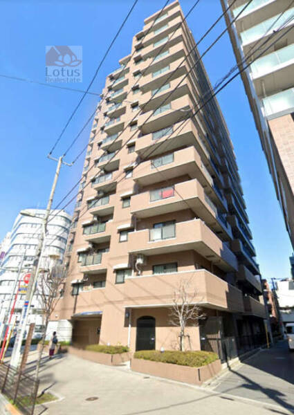 モリス日暮里駅前外観４｜モリス日暮里駅前は、1997年（平成 9年） 4月に建てられた、14階建てのマンションです。日暮里繊維街近くです。