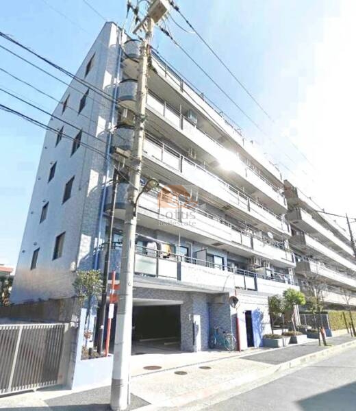セザールパークサイド綾瀬　外観２｜セザールパークサイド綾瀬は平成9年築、7階建てのマンションです。