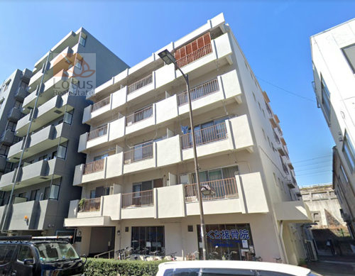 ハイライフ高田馬場外観１｜ハイライフ高田馬場は昭和49年築、5階建てのマンションです。高田馬場駅、目白駅が利用可です。