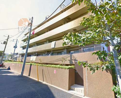 ダイアパレスグランデージ立石外観３｜ダイアパレスグランデージ立石は平成2年築、6階建てのマンションです。京成立石駅から徒歩4分ですが、静かな住環境です。