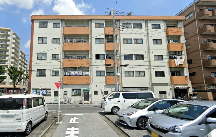 エスユーハイム外観３｜エスユーハイムは昭和59年築、5階建てマンションです。