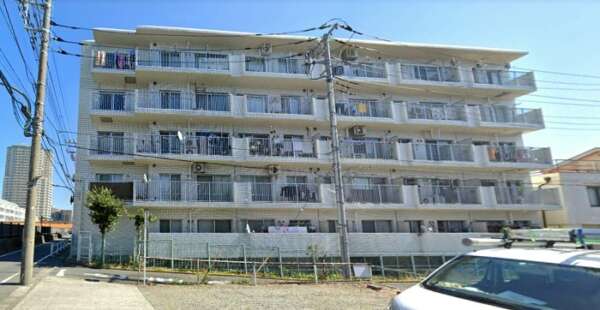 コスモ大島外観３｜コスモ大島は昭和６１年築、5階建のマンションです。小名木川沿いのリバーサイドマンションです。