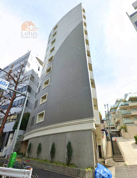 グレンパーク池田山外観４｜グレンパーク池田山は平成１５年築、９階建てのマンションです。