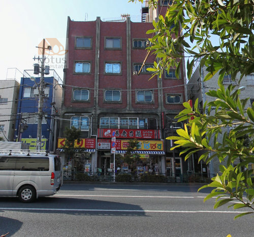 吉田ビル外観２｜吉田ビルは昭和４８年築、６階建てのマンションです。堀切菖蒲園駅から徒歩1分の立地です。