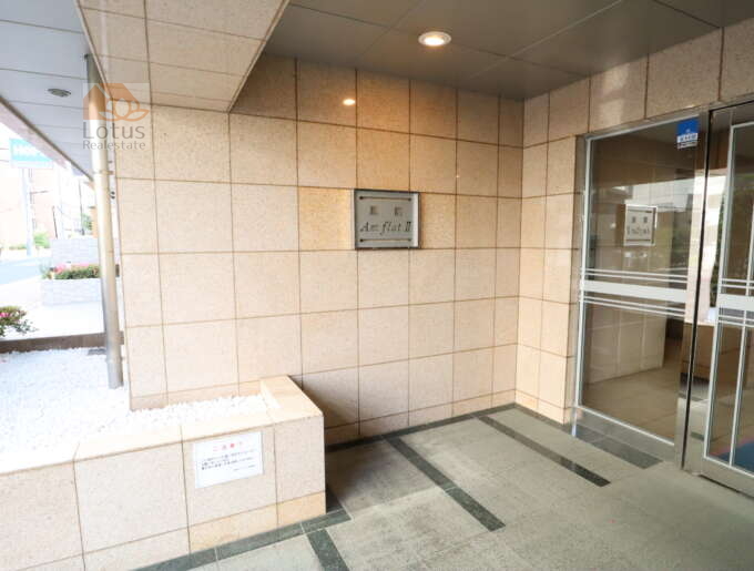 蔵前アムフラット２エントランス2｜清掃も行き届いています。