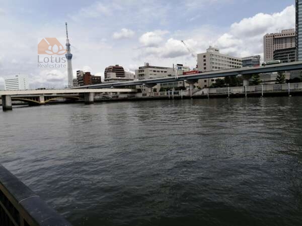 ヴェラハイツ浅草橋外観 (21)｜徒歩1分に「隅田川テラス」があります。