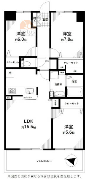 グランシティユーロパークス新小岩802間取図