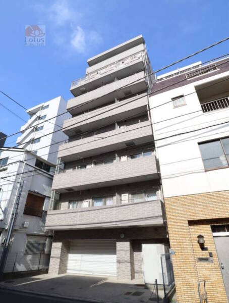 蔵前アムフラット２外観2｜西側です。