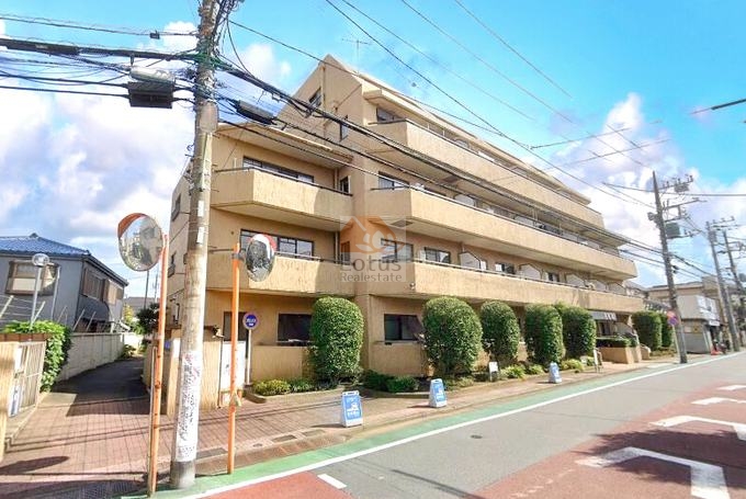 戸越パークサイドハイツ外観１｜戸越パークサイドハイツは昭和56年築、5階建てのマンションです。