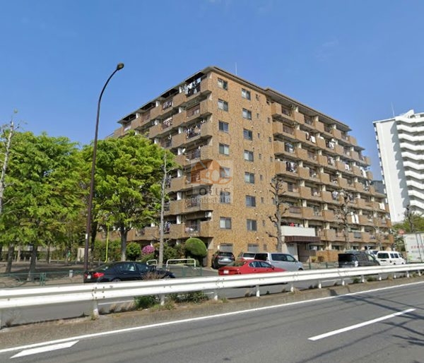 パラスト芦花公園外観３｜パラスト芦花公園は昭和52年築、8階建てのマンションです。