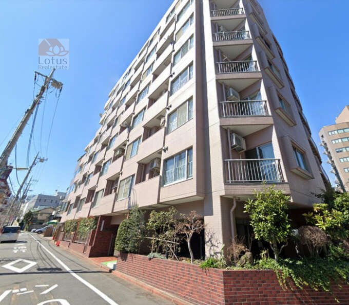 マンション西五反田外観１｜マンション西五反田は昭和58年築、8階建てのマンションです。