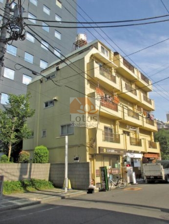 奥神楽坂リバージュ外観 (1)｜奥神楽坂リバージュは昭和49年築、5階建てのマンションです。