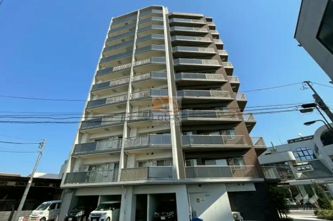 ライドリンク竹ノ塚外観１｜ライドリンク竹ノ塚は、令和2年築、12階建てのマンションです。