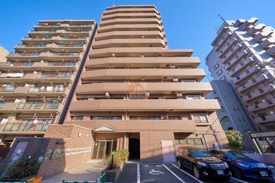 ライオンズプラザ赤羽西外観３｜ライオンズプラザ赤羽西は平成11年築、１３階建のマンションです。