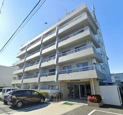 桜上水マンション外観１｜桜上水マンションは昭和44年築、７階建てのマンションです。