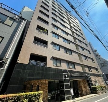 ダイアパレスグランデージ日本橋外観１｜ダイアパレスグランデージ日本橋は、2000年（平成12年）に建てらえた11階建てのマンションです。